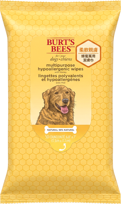 BURT'S BEES 蜂蜜萬用潔膚巾, 1包, 50入