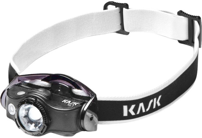KASK KL-1 HEADLAMP 400流明 頭燈 含鋰電池, 1個, 黑色