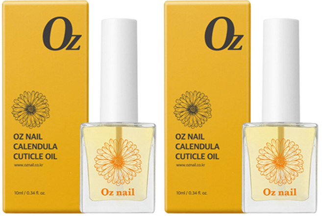 Oz nail 金盞花指緣&指甲營養劑, 2個, 10ml