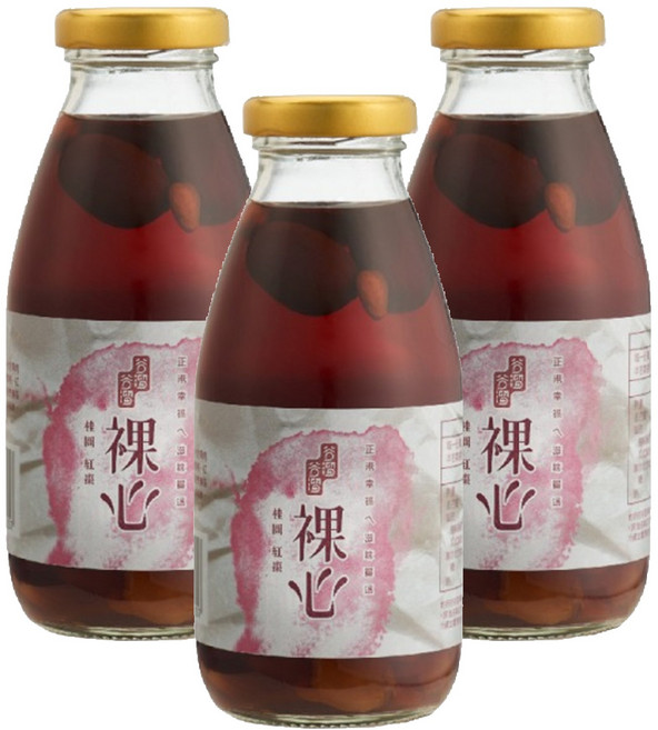 GULIUGULIU 谷溜谷溜 裸心 桂圓紅棗, 295ml, 3瓶