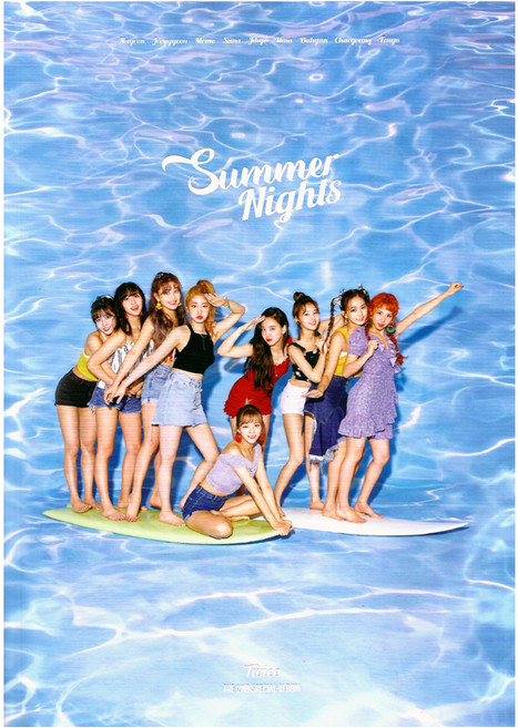 TWICE 第二張特別專輯《Summer Nights》(版本隨機), 1CD