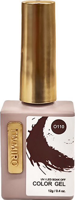 TwMiRo 米蘿 彩色甲油膠 凝膠, O110, 12g, 1個