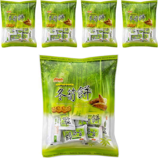 新味軒 冬筍餅 純素, 210g, 5袋