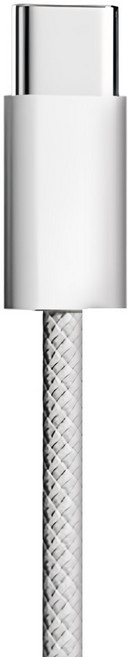 bebehome Type-C to Type-C 編織快速充電傳輸線 60W/3A, 1.5m, 灰色, 1條