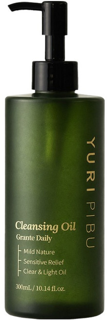 YURI PIBU GranTé 每日卸妝油, 300ml, 1個