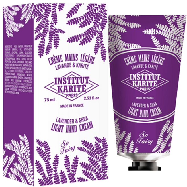 INSTITUT KARITE PARIS 巴黎乳油木 薰衣草護手霜, 75ml, 1條