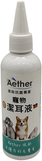 Aether 依鈦抗菌專家 寵物專用潔耳液, 1瓶, 100ml