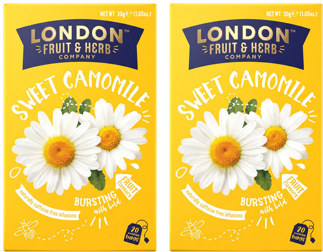 LONDON F&H 芙賀茶 蜜香甘菊, 1.5g, 20包, 2盒
