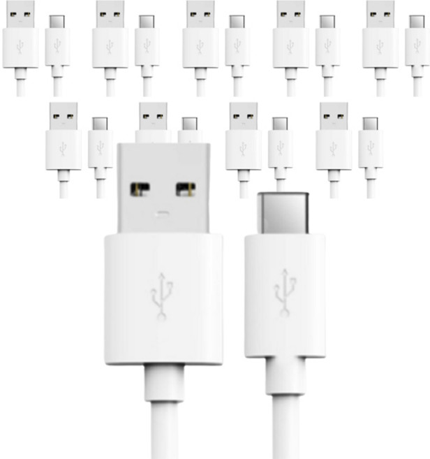 STIL 高速充電線 Type-C, 單品, 10個, 1.5m, 單一顏色
