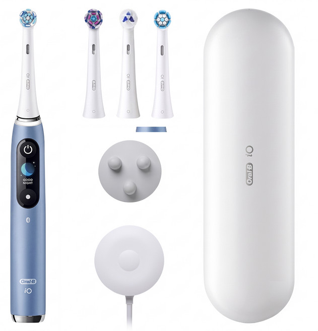 Oral-B 歐樂B 微磁電動牙刷, iO9-BU, 湖水藍, 1組