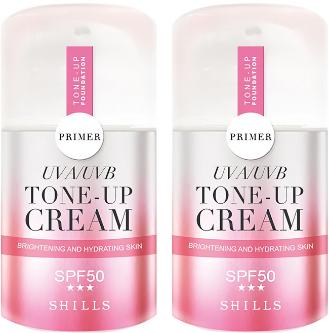 SHILLS 舒兒絲 仙氣濾鏡UV裸光素顏霜 SPF50, 40ml, 2件
