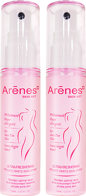 Arenes 愛霓思 Ultra Freshening Private Parts Skin Spray 私密潔清新噴霧, 50ml, 2瓶