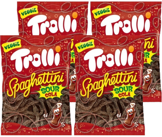 Trolli 可樂口味麵條造型軟糖, 100g, 4個