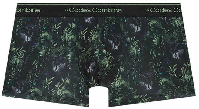 codes combine innerwear 冒險都會葉片平口褲