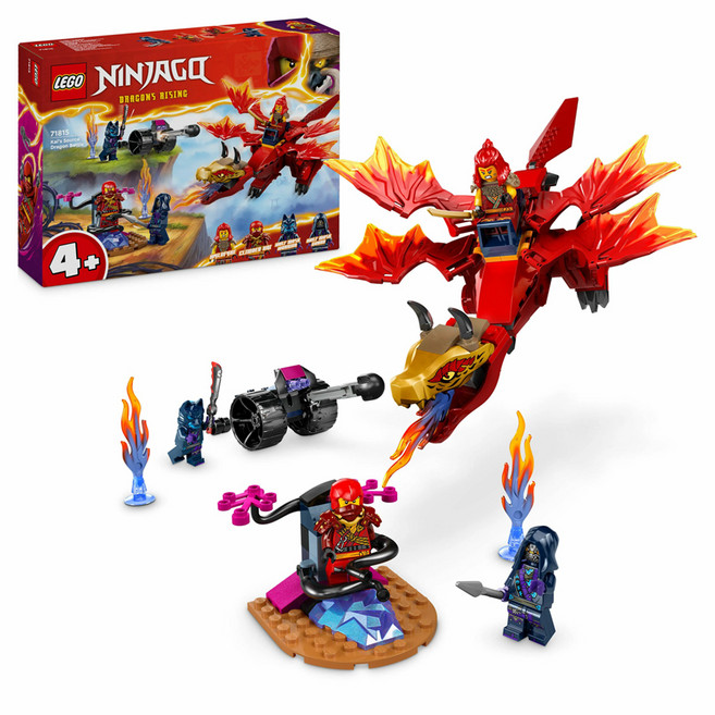 LEGO Kai's Source Dragon Battle 71815, 1盒, 混色