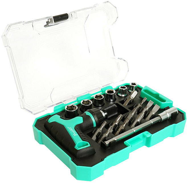Pro'sKit 寶工18合1 T型柄迷你棘輪組 SD-2320M, 1組
