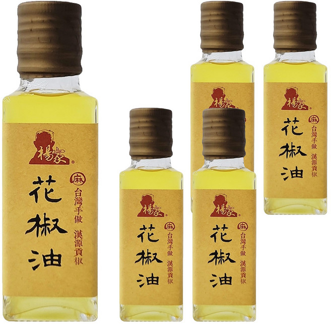 楊家 手作花椒油, 100ml, 5瓶