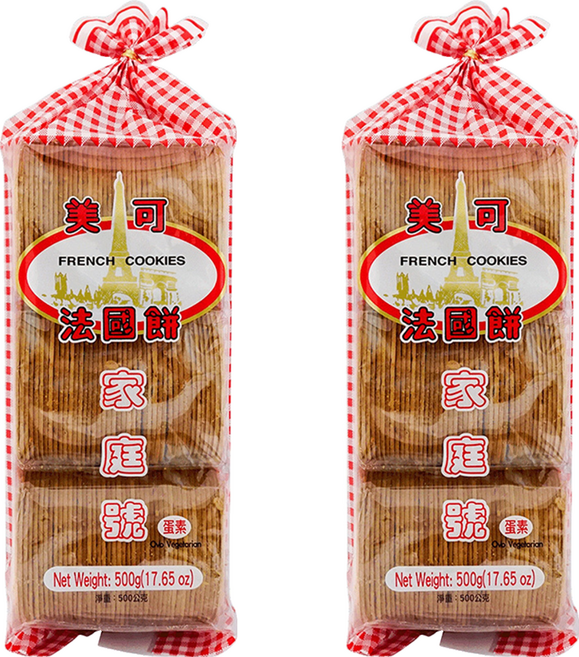MICO Foodstuff 美可食品 法國餅 家庭號, 500g, 2包