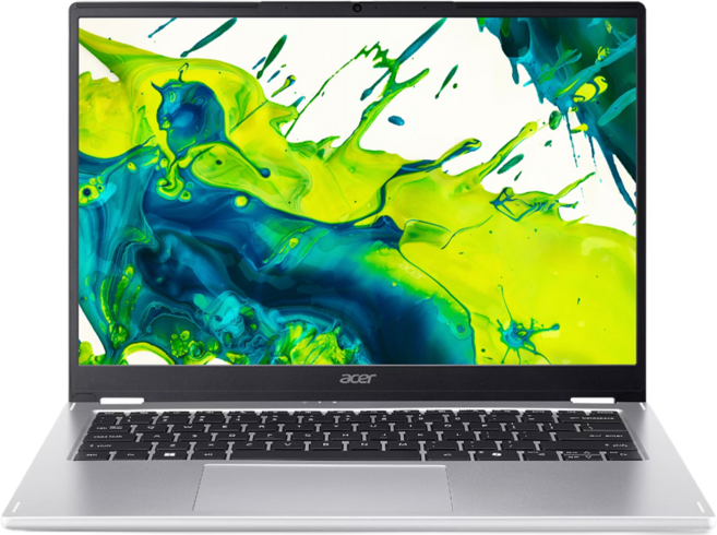 acer 宏碁 Aspire Spin WUXGA IPS 14吋, Intel Core Ultra 5, UMA, 16GB DDR5, 512GB SSD, Windows 11 家用版, 銀色, ASP14-51N-57FT