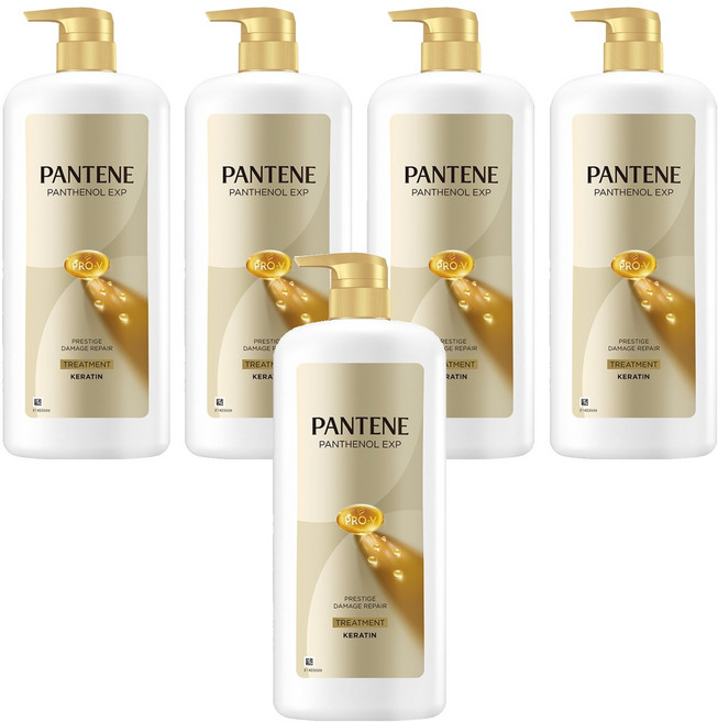 PANTENE 潘婷 Prestige 損傷修護護髮素, 5個, 1.2L