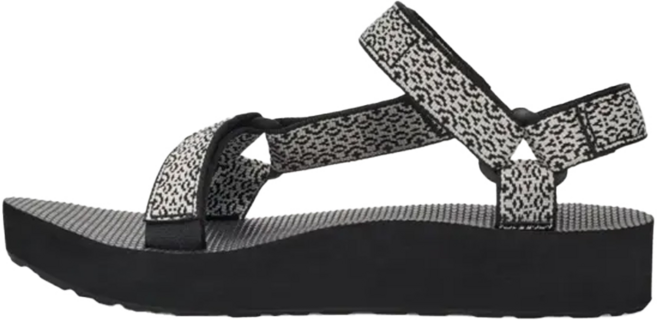 Teva Midform Universal 女款 戶外機能防水涼鞋, 波西米亞黑白色, 270mm