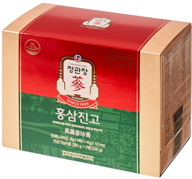 正官庄 紅參精, 250g, 2個