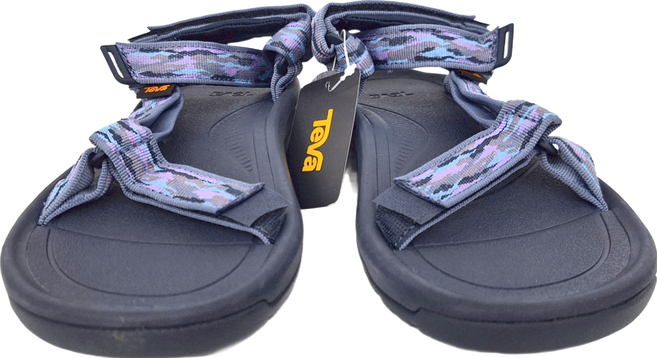 Teva Hurricane XLT2 女款 戶外機能防水涼鞋, 全蝕紫灰, 27cm