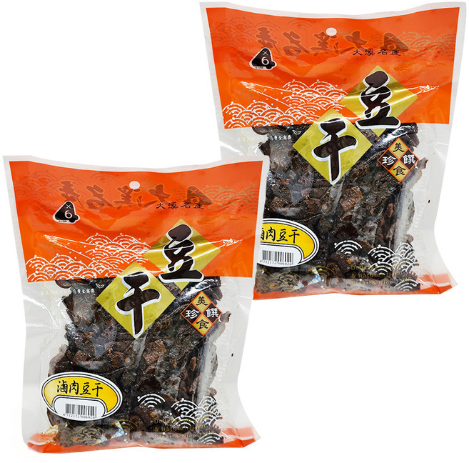 四乘六 滷肉風味豆干, 320g, 2包