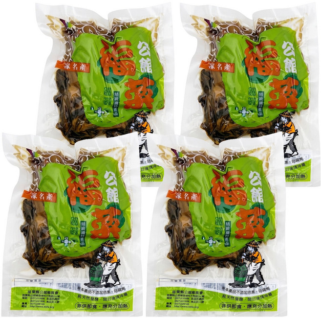 公館鄉農會 粒裝福菜, 500g, 4包