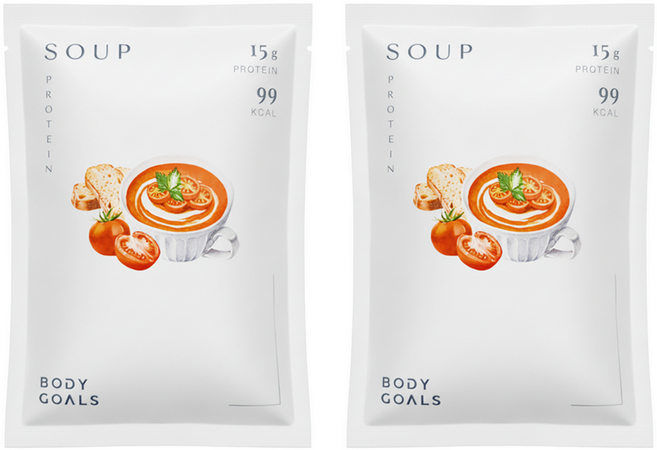 BODY GOALS 高纖營養輕食餐 羅宋番茄, 29g, 2包