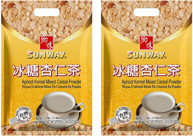 SUNWAY 鄉味 冰糖杏仁茶, 300g, 2袋