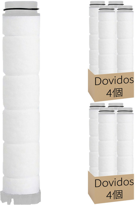 DAELIM DOBiDOS 水槽龍頭用補充濾芯 PF174-F, 8個, 無香