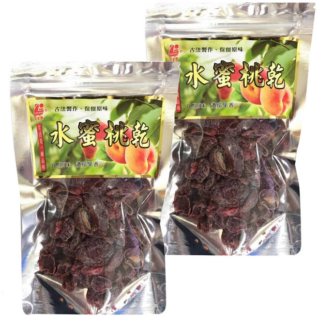 李家興 水蜜桃乾, 130g, 2包