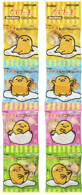hokka 北陸製菓 蛋黃哥餅乾 4包, 56g, 2組