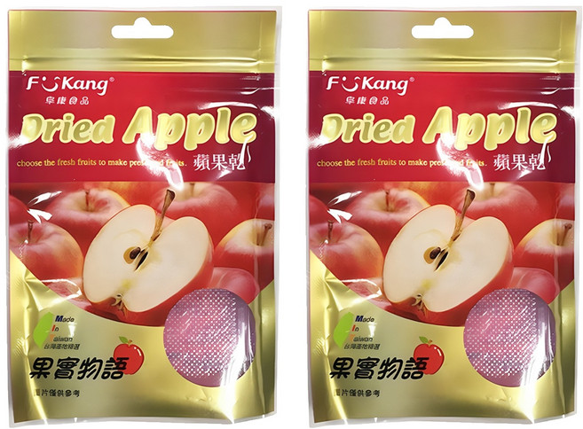 果實物語 蘋果乾, 65g, 2包