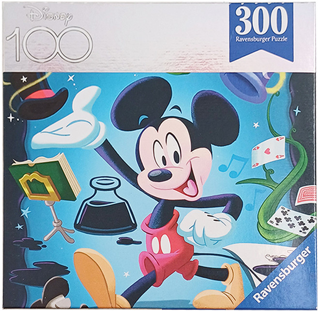 Ravensburger 維寶 拼圖, 迪士尼100週年米奇, 300片, 1盒