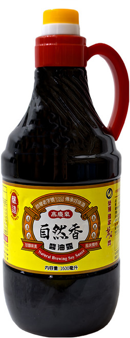 高慶泉 自然香醬油露 釀造醬油, 1.6L, 1瓶