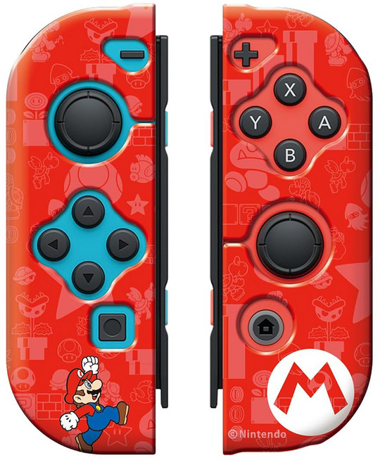 Keys Factory Joycon TPU Type A 瑪利歐款 Nintendo Switch Joy-Con 保護殼, CJT-007-1, 1個