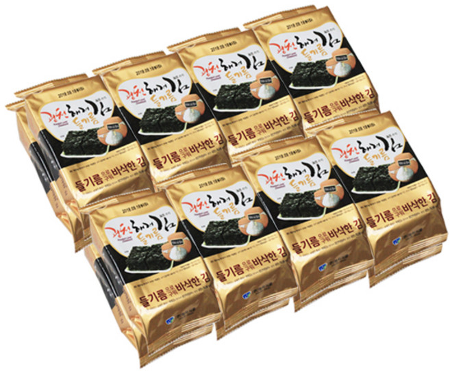 廣川海苔 香脆廣川紫蘇油海苔, 4g, 32包