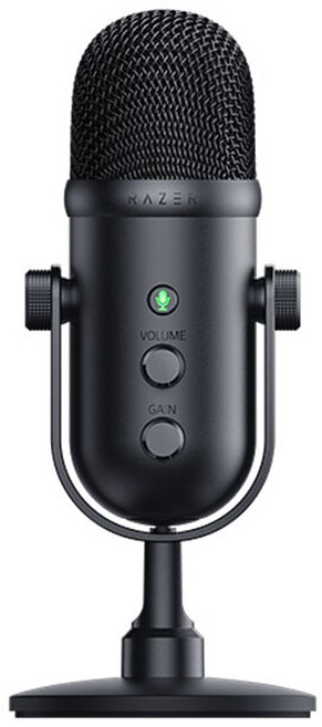 Razer Seiren V2 Pro魔音海妖 USB麥克風 原廠保固, 單一商品, 黑色