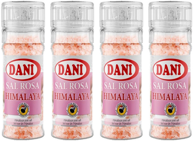 DANI 喜馬拉雅山玫瑰鹽, 100g, 4瓶