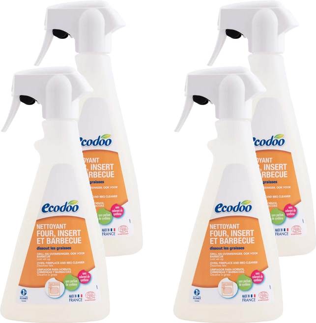 ecodoo 烤箱烤爐專用環保清潔噴霧, 500ml, 4瓶