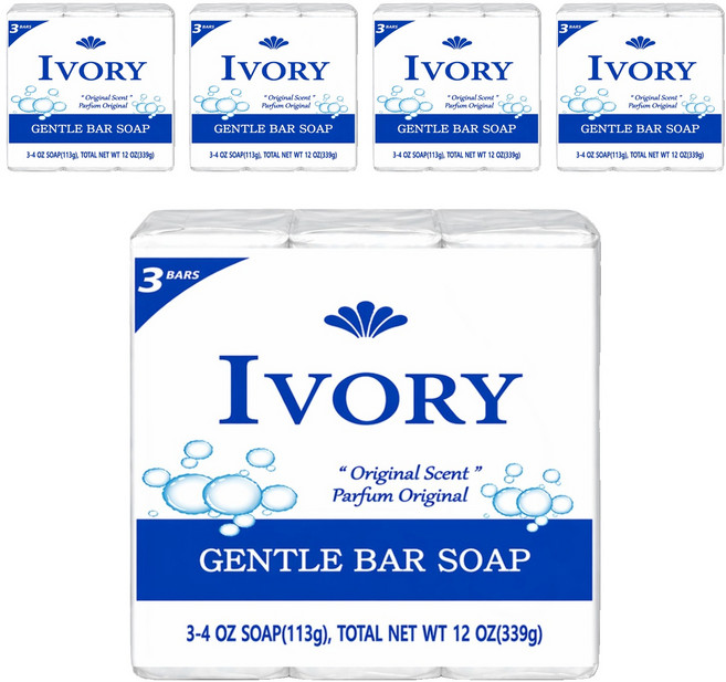 IVORY 經典香皂, 113g, 15入