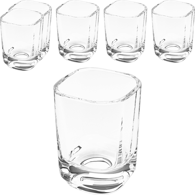 Ocean Glass Verrine 烈酒杯 60ml 6個, 透明色, 1組