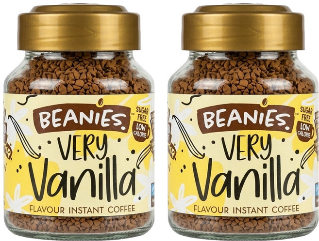 BEANIES 即溶咖啡 香草風味, 50g, 1入, 2罐