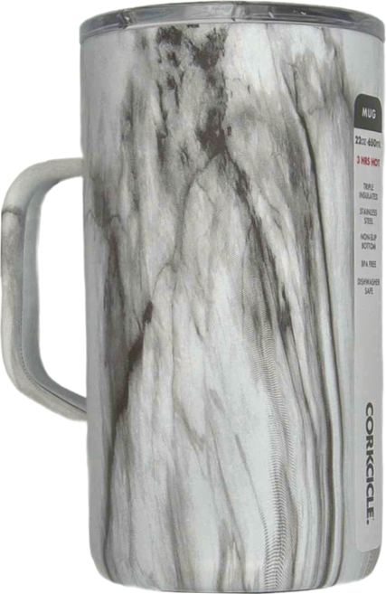 CORKCICLE. 酷仕客 三層真空咖啡杯 8.6 x 15.9cm 390g, 大理石紋, 650ml, 1個