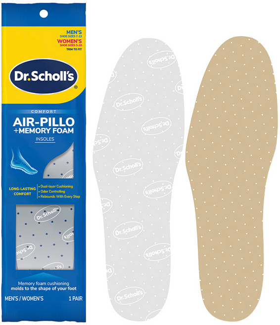 Dr. Scholl's 爽健 Airfillo 記憶棉足底筋膜鞋墊
