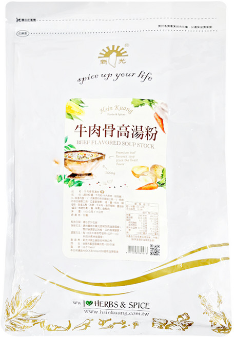 新光洋菜 牛肉骨高湯粉, 1kg, 1包