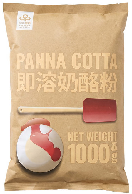 開元食品 即溶奶酪粉, 1kg, 1包
