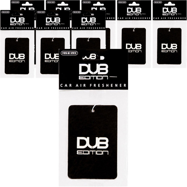 DUB 車用紙質芳香劑 正裝, 9個, 3入